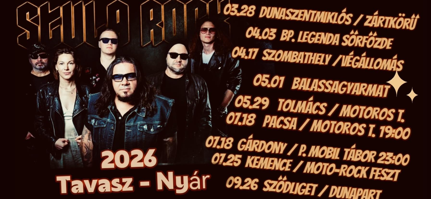 Stula Rock - Szöveges videót kapott a decemberben megjelent 'Őrláng' album 'Szívdobbanás' dala, valamint szombaton indul a zenekar tavaszi-nyári turnéja!